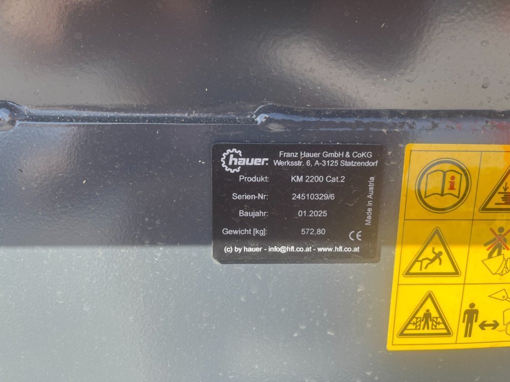 HAUER Kippmulde 2200 3-Pkt Cat.2 190451981 © GM Bilder