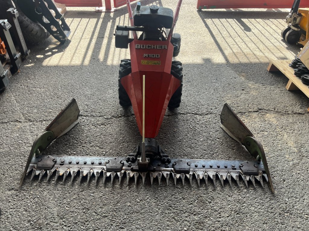 Diverse Bucher M100 Motormäher 1.6m Fingerbalken mit Ersatzmesser 190460931 © GM Bilder