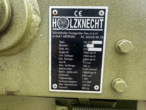 Holzknecht HS 270 190312165 © GM Bilder