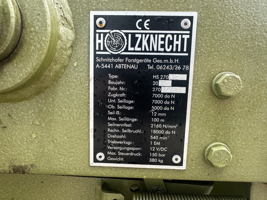Holzknecht HS 270 190312165 © GM Bilder