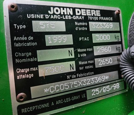 John Deere 575 3258_LM242305_10 © GM Bilder