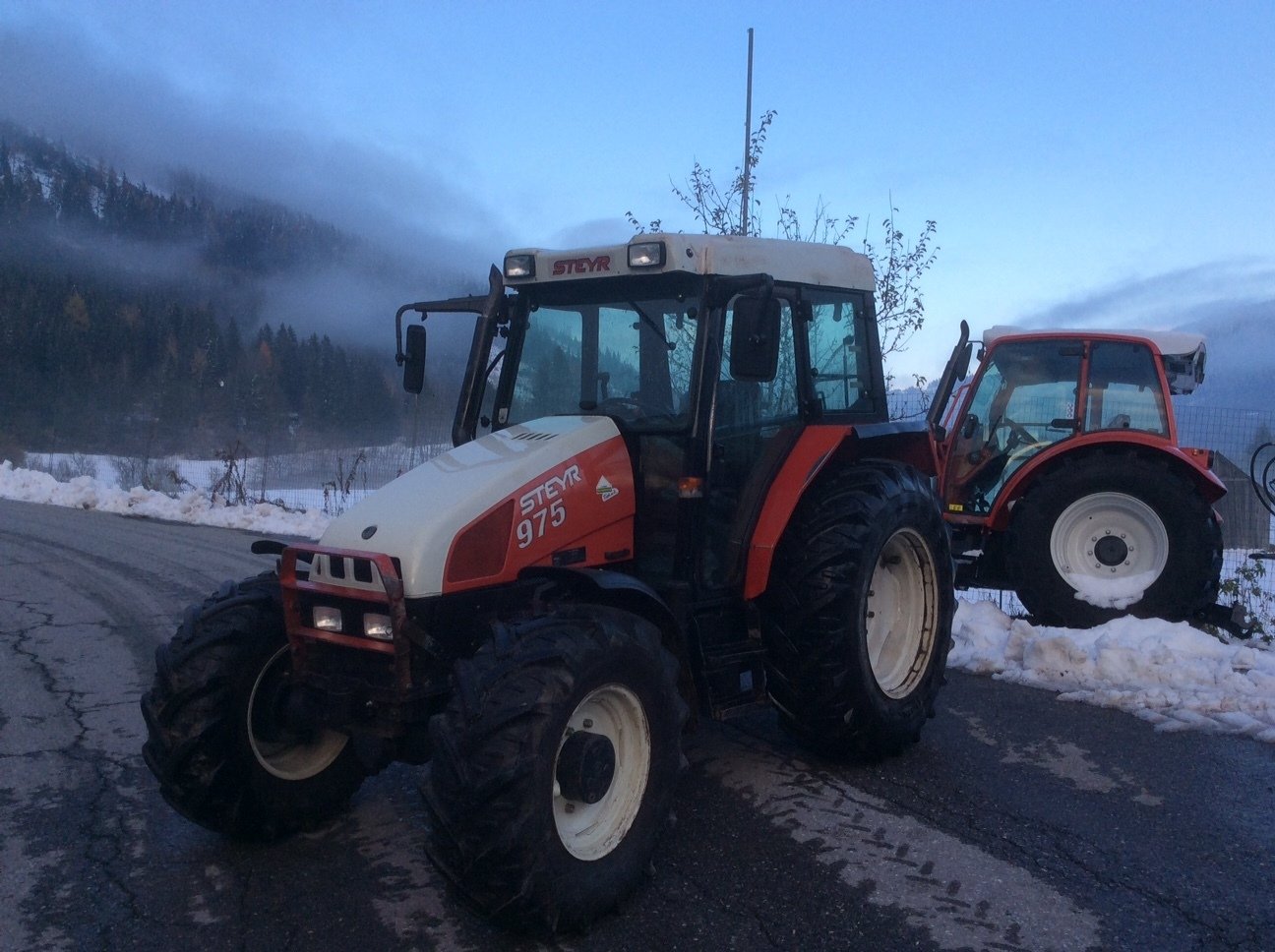 Steyr 975a Lagerhaus Wechselgau