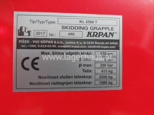 Krpan KL 2500T 3206-9363394-3 © GM Bilder