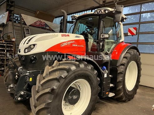 Steyr ABSOLUT CVT 6280 VORFÜHRER 3224-4321400-0 © GM Bilder