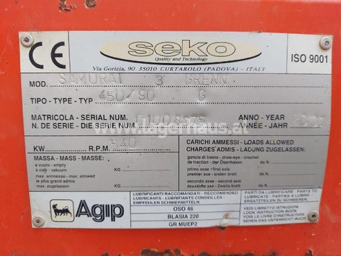SEKO SAMURAI 3 GREEN 450/90 3290-19036911-3 © GM Bilder