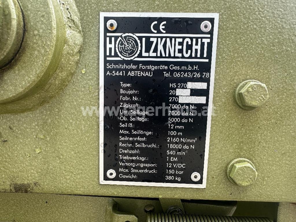 Holzknecht HS 270 UEA 3521-4628261-5 © GM Bilder