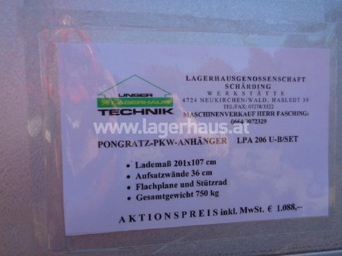 Pongratz LPA 206U B-SET 3543-1011039-1 © GM Bilder