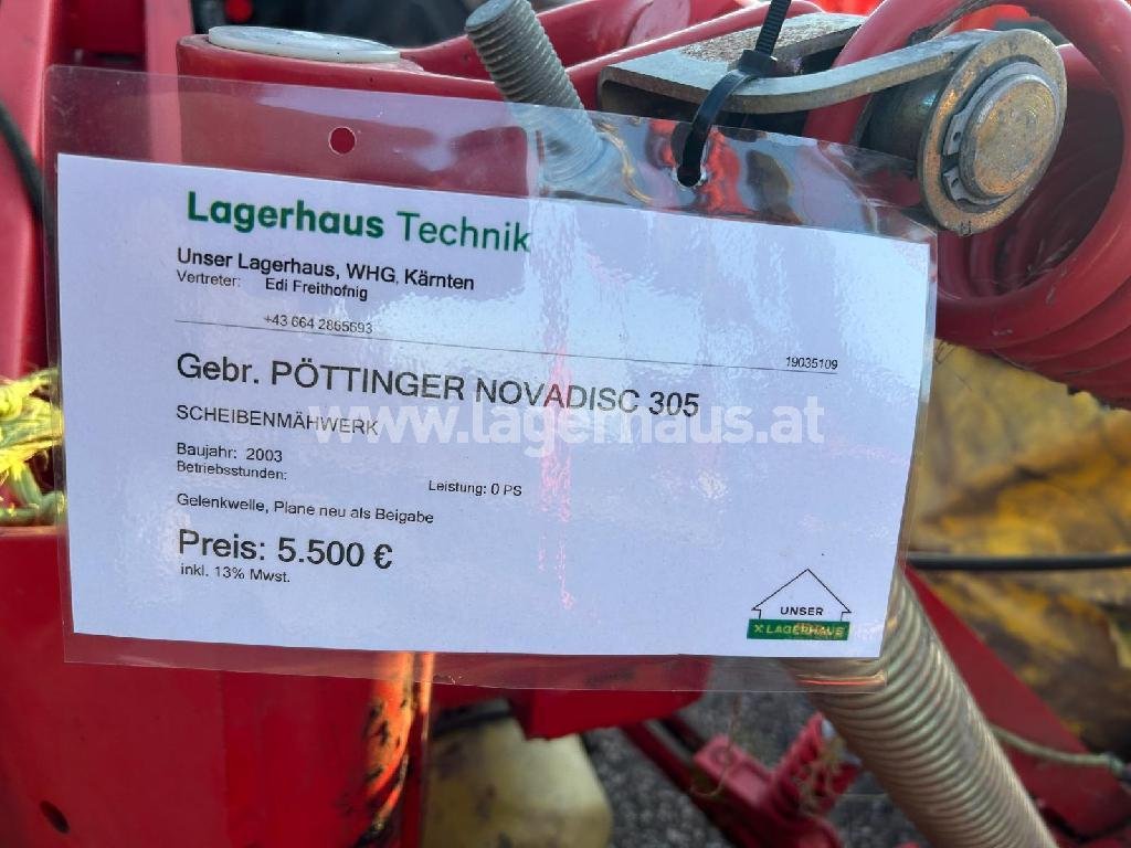 PÃ¶ttinger NOVADISC 305 3559-19035109-5 © GM Bilder