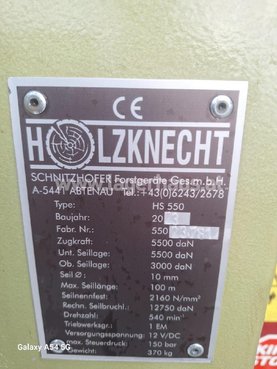 Holzknecht HS 550 3559-19037195-3 © GM Bilder