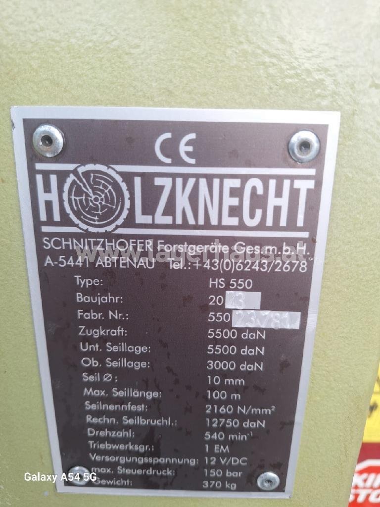 Holzknecht HS 550 3559-19037195-3 © GM Bilder