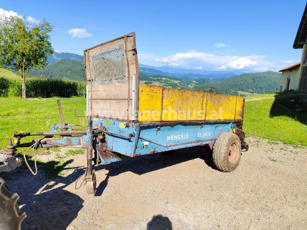 Mengele ES 200 G BERGMISTSTREUER 3559-19040371-3 © GM Bilder