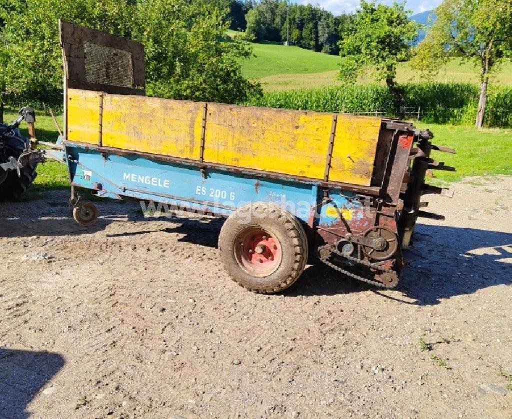 Mengele ES 200 G BERGMISTSTREUER 3559-19040371-4 © GM Bilder