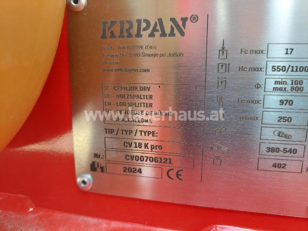 Krpan CV 18 K PRO 3638-956619-2 © GM Bilder