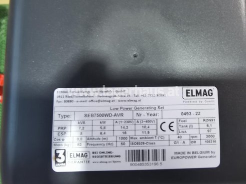 Elmag SEB 7500WD-AVR 5154-963152-4 © GM Bilder