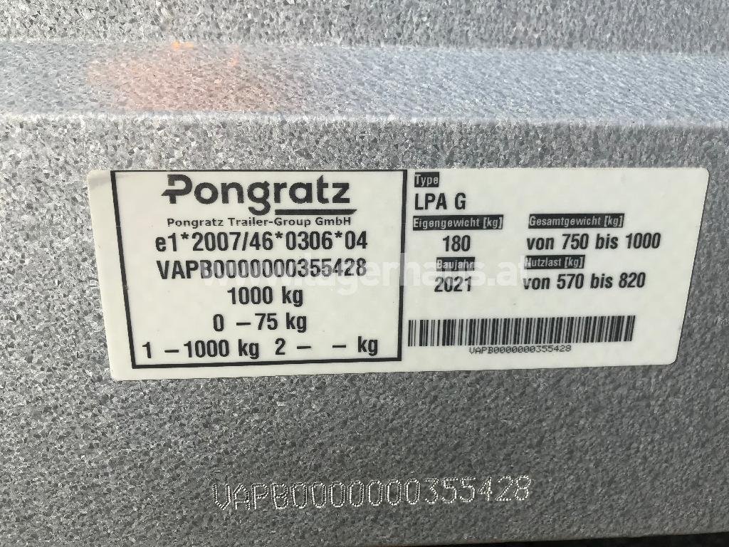 Pongratz LPA206G-STK  Transport / Lagerung / Sortierung