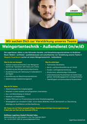 Stellenanzeige 2118 Außendienst Weinbautechnik.png Stellenanzeige 2118 Außendienst Weinbautechnik.png