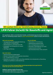 Stellenanzeige 2119 LKW-Fahrer.png Stellenanzeige 2119 LKW-Fahrer.png