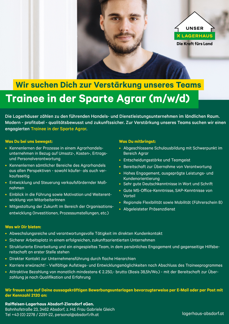Stellenanzeige 2120 Trainee Agrar.png Stellenanzeige 2120 Trainee Agrar.png