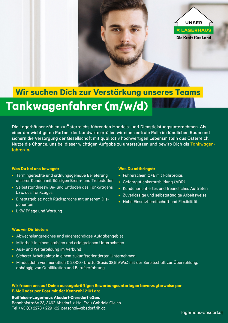 Stellenanzeige 2101 Tankwagenfahrer neu.png Stellenanzeige 2101 Tankwagenfahrer neu.png