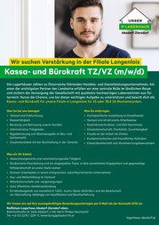 Stellenanzeige 2210 Kassa und Büro Langenlois.png Stellenanzeige 2210 Kassa und Büro Langenlois.png