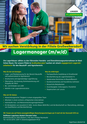 Stellenanzeige 2212 Lagermanagement GW.png Stellenanzeige 2212 Lagermanagement GW.png