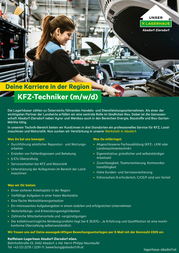 Stellenanzeige 2309 KFZ Techniker.png Stellenanzeige 2309 KFZ Techniker.png