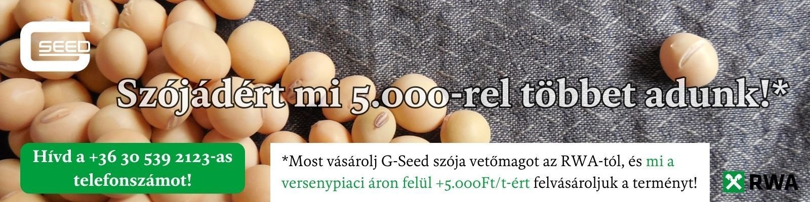 gseed szója 5000ft-ért   gseed szója 5000ft-ért